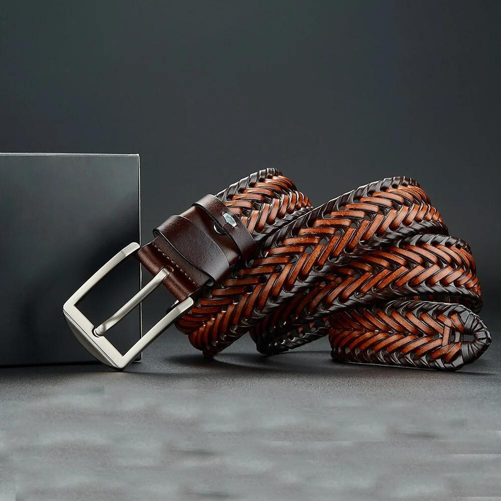 Broadway Cowhide Leather Belt