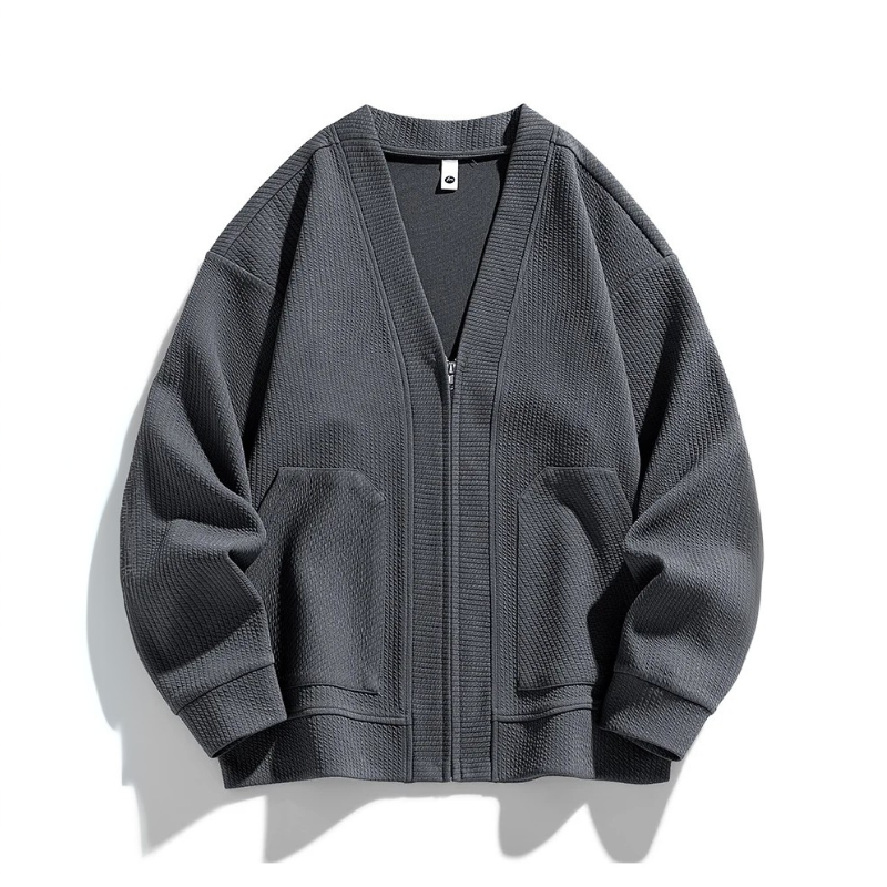 Charles Zip Cardigan