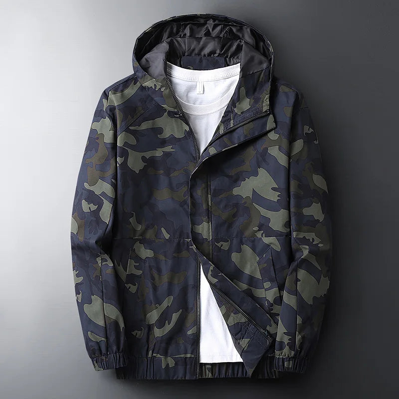 Valor Camo Hooded Jacket