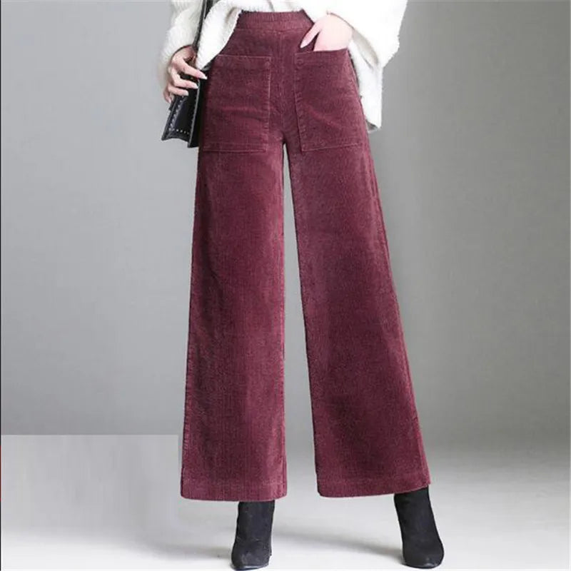 Oriana Corduroy Flare Pants