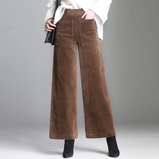 Oriana Corduroy Flare Pants