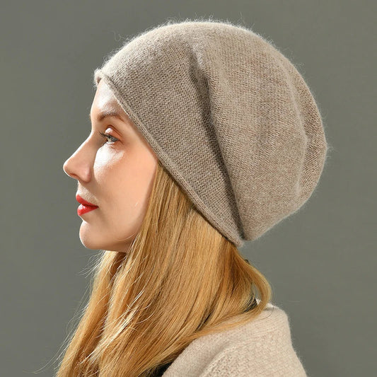 Elise - Cashmere Wool Beanie