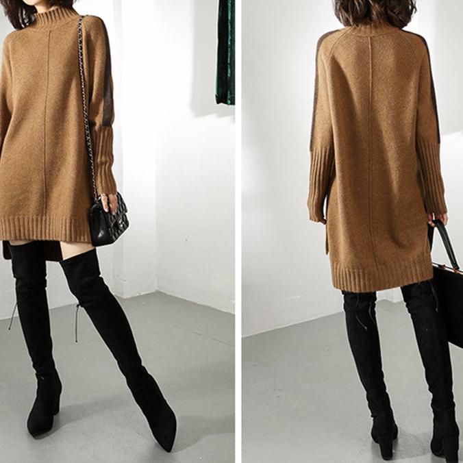 Oriana Turtleneck Sweater Dress