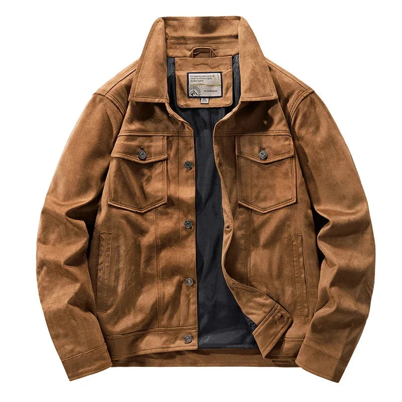 Sullivan Suede Cargo Jacket