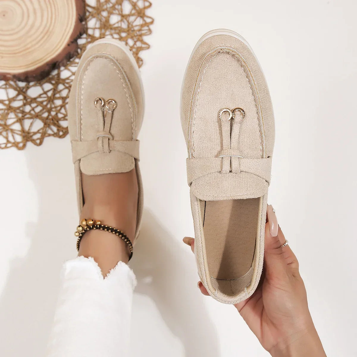 Monaco Suede Loafer