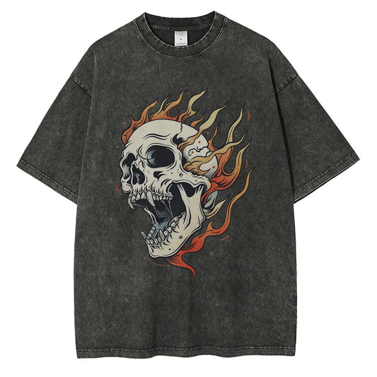 SkullBlaze Washed T-Shirt