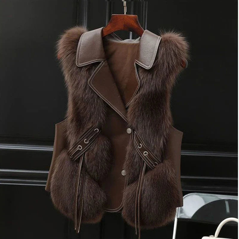 Sofia Faux Fur Vest