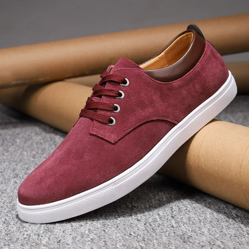 Aura Suede Leather Sneaker