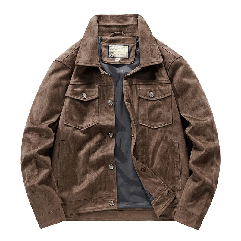 Sullivan Suede Cargo Jacket